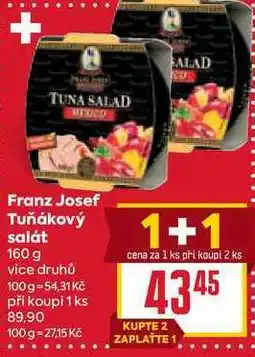 Billa Franz Josef Tuňákový salát 160 g nabídka