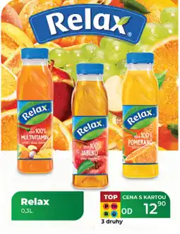 Tamda Foods Relax nabídka