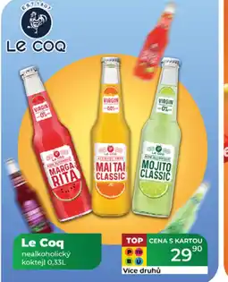 Tamda Foods Le Coq nealkoholický koktejl nabídka
