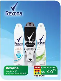 Tamda Foods REXONA deodorant/ antiperspirant nabídka