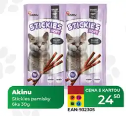 Tamda Foods AKINU Stickies pamlsky nabídka