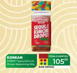 Tamda Foods KOREAN STREET Seoul Kimchi Drops Seasoning nabídka