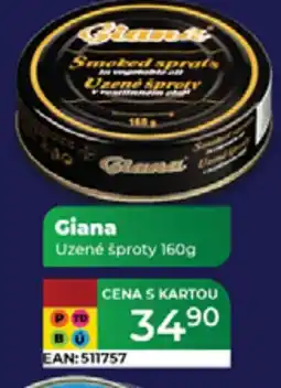 Tamda Foods Giana Uzené šproty nabídka