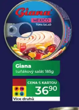 Tamda Foods Giana tuňákový salát nabídka