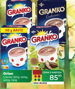 Tamda Foods Orion Granko nabídka