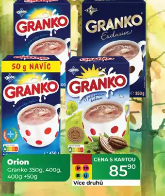 Tamda Foods Orion Granko nabídka
