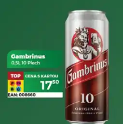 Tamda Foods Gambrinus 10 plech nabídka