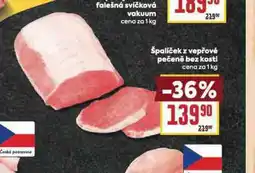 Billa Špalíček z vepřové pečeně bez kosti nabídka