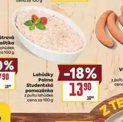 Billa Studentská pomazánka nabídka