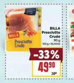 Billa Prosciutto crudo nabídka