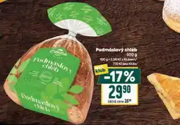 Billa Podmáslový chléb nabídka