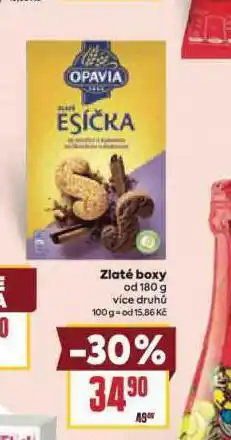 Billa Zlaté boxy nabídka