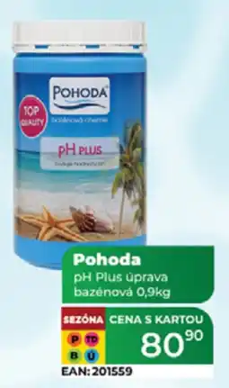Tamda Foods POHODA PH Plus úprava bazénová nabídka