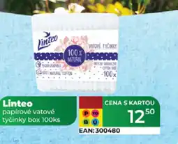Tamda Foods LINTEO papírové vatové tyčinky box nabídka