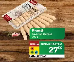 Tamda Foods Prantl Bavorská klobása nabídka