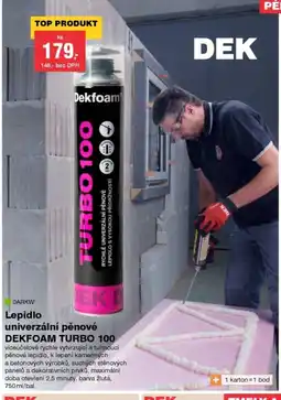 DEK Lepidlo univerzální pěnové Dekfoam Turbo 100 nabídka
