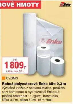 DEK Rohož polyesterová Enke šíře nabídka