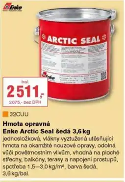 DEK Hmota opravná Enke Arctic Seal šedá nabídka