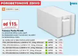 DEK Tvárnice Porfix P2-440 nabídka