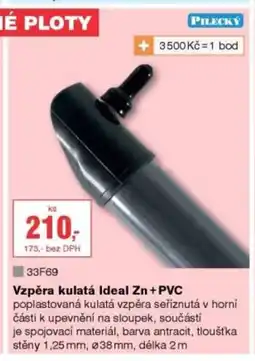 DEK Vzpěra kulatá Ideal Zn +PVC nabídka