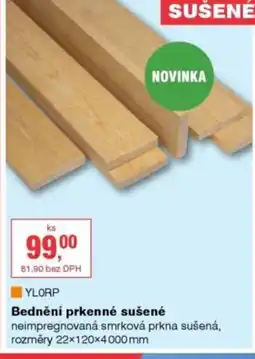 DEK Bednění prkenné sušené nabídka