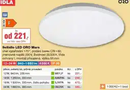 DEK Svítidlo LED ORO Mars nabídka