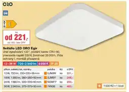 DEK Svítidlo LED ORO Egir nabídka