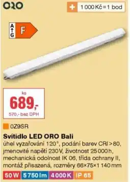 DEK Svítidlo LED ORO Bali nabídka