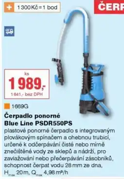 DEK Čerpadlo ponorné Blue Line PSDR550PS nabídka