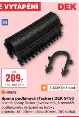 DEK Spona podlahová (Tacker) DEK ST50 nabídka