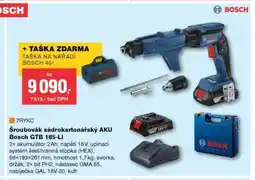 DEK BOSCH Šroubovák sádrokartonářský AKU GTB 185-LI nabídka