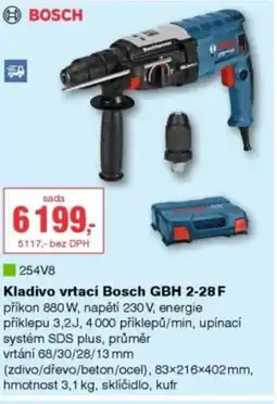 DEK BOSCH Kladivo vrtací GBH 2-28F nabídka
