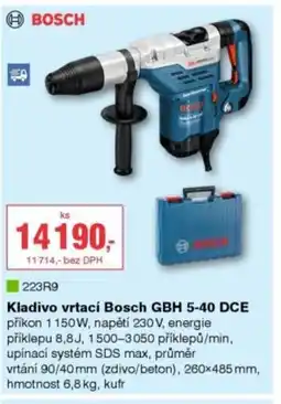 DEK BOSCH Kladivo vrtací GBH 5-40 DCE nabídka