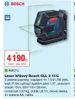 DEK BOSCH Laser křížový GLL 2-15G nabídka
