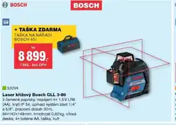 DEK BOSCH Laser křížový GLL 3-80 nabídka