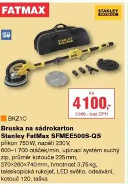 DEK Bruska na sádrokarton Stanley FatMax SFMEE500S-QS nabídka