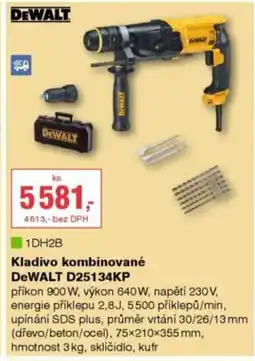 DEK DEWALT Kladivo kombinované D25134KP nabídka