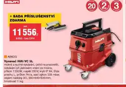 DEK Vysavač Hilti VC 5L nabídka