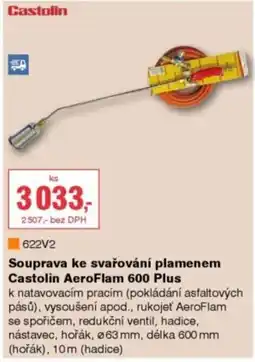 DEK Souprava ke svařování plamenem Castolin AeroFlam 600 Plus nabídka