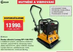 DEK Deska vibrační Lumag RP-1100 Pro nabídka