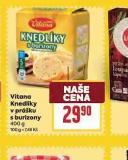 Billa Vitana knedlíky v prášku nabídka
