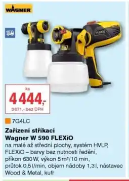 DEK WAGNER Zařízení stříkací W 590 Flexio nabídka