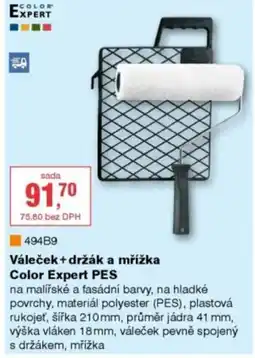 DEK Váleček+držák a mřížka Color Expert PES nabídka
