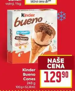 Billa Kinder Bueno Cones 248 g nabídka
