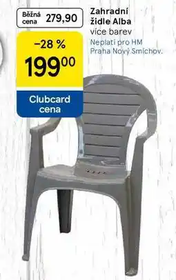 Tesco Zahradní židle Alba, více barev nabídka