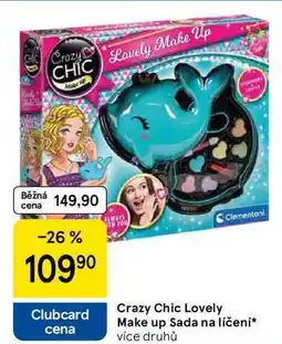Tesco Crazy Chic Lovely Make up Sada na líčení, více druhů nabídka