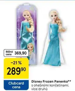 Tesco Disney Frozen Panenka, sohebnými končetinami nabídka
