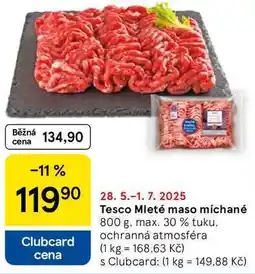 Tesco Tesco Mleté maso míchané, 800 g nabídka