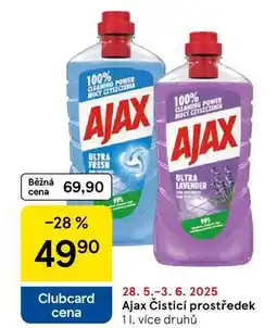 Tesco Ajax Čisticí prostředek, 1 l nabídka