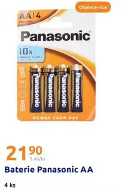 Action Baterie panasonic aa nabídka